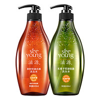 seeyoung 滋源 无患子控油+茶籽去屑套装 400ml*2