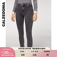 Calzedonia 女士高腰弹力塑形美体春秋舒适直筒牛仔打底裤MODP0900