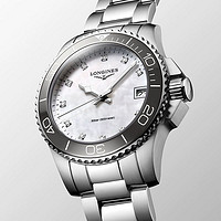 LONGINES 浪琴 官方正品康卡斯潜水系列女士石英表旗舰