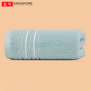 金号 KINGSHORE金号 KINGSHOREA类纯棉毛巾 洗脸吸水面巾 家用成人擦脸洗澡毛巾 【绿】