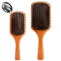 sunie 尚逸 气垫气囊梳子大板梳木梳头皮经络女士专用长发静卷发脱电家用防发