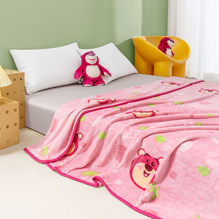 Disney 迪士尼 卡通婴儿法兰绒毯办公室空调午睡盖毯毛毯子