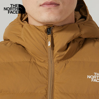 The North Face北面羽绒服男秋冬户外防风防泼水保暖透气800蓬鹅绒夹克外套 173/棕色 2XL/185