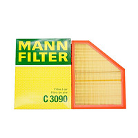 曼牌滤清器 曼牌(MANNFILTER)滤清器滤芯格保养专用 宝马车系 C3090 空气滤 宝马X5 4.8i左侧进气