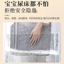 驰与 水暖电热毯家用单人床安全电褥子双人双控水循环炕2023新款
