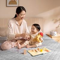 驰与 婴儿专用儿童小尺寸水暖循环电热毯褥子单人双人双控炕家用加热垫