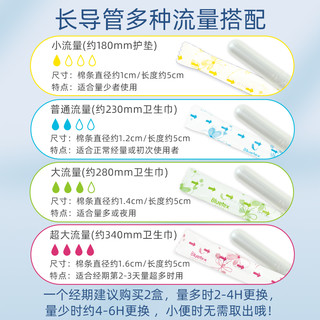  Bluetex/蓝宝丝 防漏 卫生棉条 导管  96支