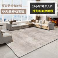 洛克云 石墨烯电热地毯客厅地暖垫家用  2023冬天加热地毯发热地热垫