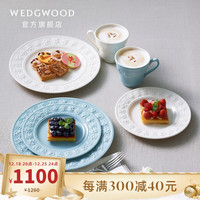 WEDGWOOD 欢愉假日蓝白两人食6件套西餐陶瓷餐具碗碟家用 欢愉假日两人食西餐套组 6头