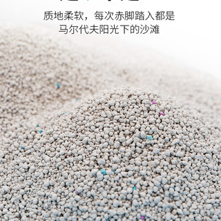 6包装大袋莎美特膨润土猫砂猫咪除臭无尘粉尘非10kg20斤猫沙大袋