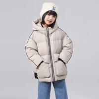 儿童羽绒服男女童冬季保暖加厚外套拜年洋气运动常规款冬装厚款