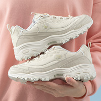 SKECHERS 斯凯奇 熊猫鞋女运动鞋厚底老爹鞋复古休闲鞋潮149227