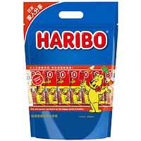 88VIP：HARIBO 哈瑞宝 德国品牌哈瑞宝橡皮糖可乐软糖网红儿童糖果零食qq糖果散装80g×7