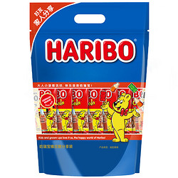 HARIBO 哈瑞宝 德国品牌哈瑞宝橡皮糖可乐软糖网红儿童糖果零食qq糖果散装80g×7