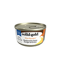 素力高 SolidGold）进口主食级猫罐头湿粮 鲭鱼金枪鱼 高肉量美毛补水 85g