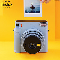 INSTAX 富士instax立拍立得 一次成像相机 SQUARE SQ1 冰川蓝