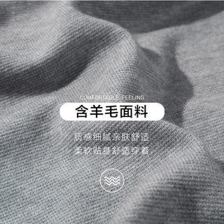 海澜之家 轻商务时尚系列内搭打底衫男士长袖针织衫