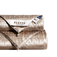 FUANNA 富安娜 蚕丝被冬被丝棉被四季通用子母被二合一蚕丝被秋冬被子被芯