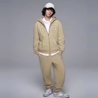 Gap 盖璞 男女装秋冬LOGO仿羊羔绒廓形卫衣762531美式加绒时尚连帽衫