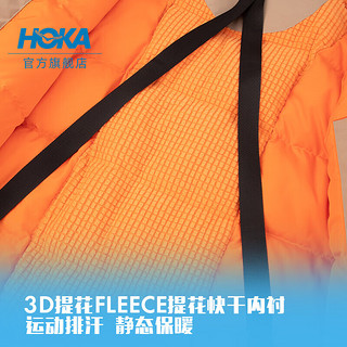 HOKA ONE ONE女款秋冬防水户外羽绒派克W WATERPROOF DOWN PARKA保暖防风 卡其色 S