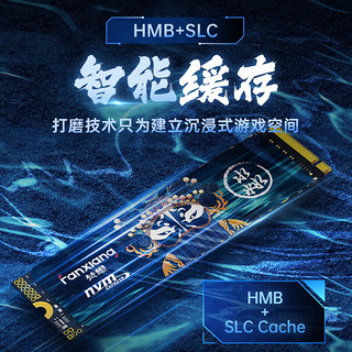 梵想（FANXIANG）2TB SSD固态硬盘 M.2接口NVMe协议PCIe 4.0 x4 台式机笔记本电脑适用S690M