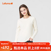 Lafuma 乐飞叶 户外保暖polartec抓绒长袖T恤女打底衫 LFTS1DL90