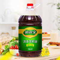 抖音超值购：道道全 浓香菜籽油 4L