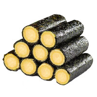 趣渔客 肉松海苔卷零食海苔卷500g海味网红零食整箱大根90到105根