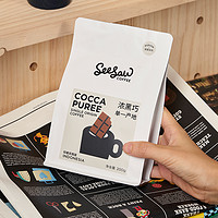 SeeSaw 曼特宁SOE中深烘焙咖啡豆浓黑巧手冲美式咖啡粉现磨200g