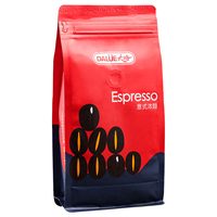 大略DALUE意式咖啡豆新鲜深度烘焙浓缩醇香454g 纯黑特浓