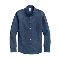 限尺码：Brooks Brothers Regent Regular Fit Chambray 男士衬衫