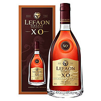 利枫 LEFAON) XO白兰地洋酒1000ml礼盒装 法国传奇烈酒