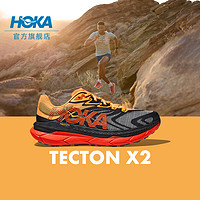 HOKA ONE ONE 男女款秋冬钛氪动X2碳板越野跑鞋TECTON X2户外减震