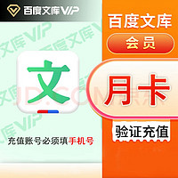 Baidu 百度 文库VIP会员月卡