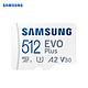 SAMSUNG 三星 EVO Plus系列 Micro-SD存储卡 512GB（V30、U3、A2）