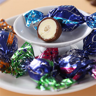 拉迈尔 星空慕斯巧克力球冰激凌味500g 俄罗斯进口休闲零食喜糖果巧克力
