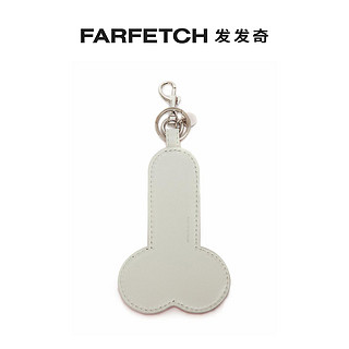 FARFETCH 发发奇 JW Anderson男女通用双色皮质钥匙扣