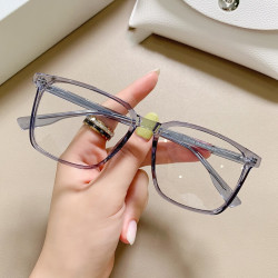 【省80元】erilles框镜_erilles 方形眼镜框透灰框