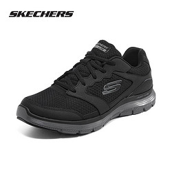 SKECHERS 斯凯奇 秋季男士轻薄透气网面运动跑步鞋软底舒适休闲健步鞋