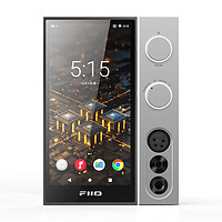 FiiO 飞傲 R9 台式数字安卓播放器 解码耳放一体机hifi 桌面解码耳放 银色