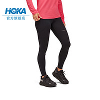 HOKA ONE ONE女款冬季跑步紧身裤COLDSNAP RUN TIGHT 28速干舒适 黑色 M