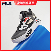 FILA 斐乐 2023年冬季s加绒保暖经典篮球鞋K14341205