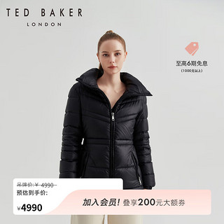 Ted Baker 【同款】冬小个子短款外套保暖防寒羽绒服C34015 黑色 0
