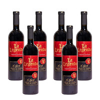 BRANESTI 布拉涅斯蒂 摩尔多瓦原瓶 传奇系列 12.5度 赤霞珠半甜红 葡萄酒 750ml*6瓶 整箱装