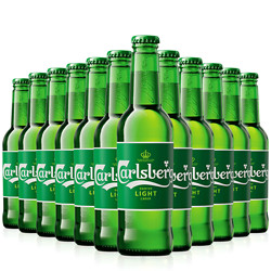 奇盟 Carlsberg/嘉士伯啤酒330ml*24瓶英国黄啤酒整箱临期清仓