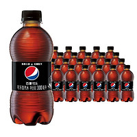 pepsi 百事 可乐 无糖 Pepsi 碳酸饮料 汽水可乐 300ml*12瓶 饮料整箱  百事出品