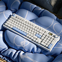 JAMES DONKEY RS2 无线机械键盘 99键 白翼轴