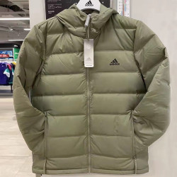 adidas 阿迪达斯 羽绒服男装冬季防风保暖外套舒适休闲运动服连帽羽绒夹克 BQ2004 S