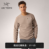 ARC'TERYX 始祖鸟 ARC’TERYX始祖鸟 KYANITE CREW  保暖 男子 抓绒衫 浩渺灰 L