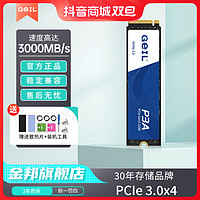 移动专享：GeIL 金邦 P3A 3000M/s(NVME协议)Pcie3.0高速M.2固态硬盘1T